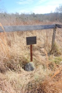 Photo of burial marker for Jacob Stooksbury in Anderson County, Tennessee